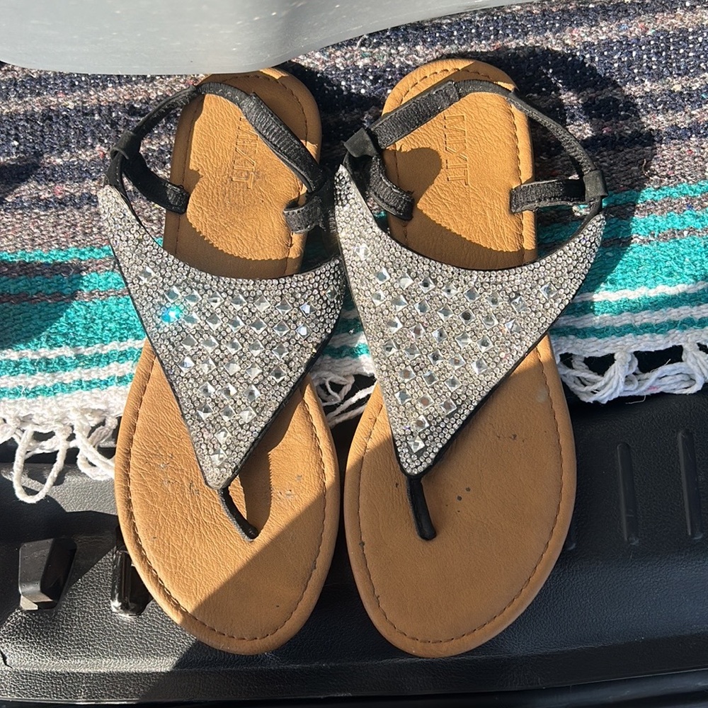 Black sandals